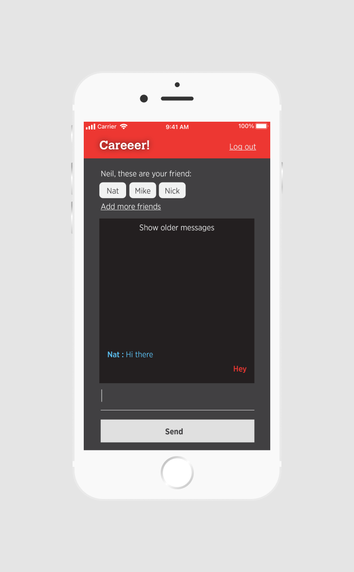 Careeer! Messaging App